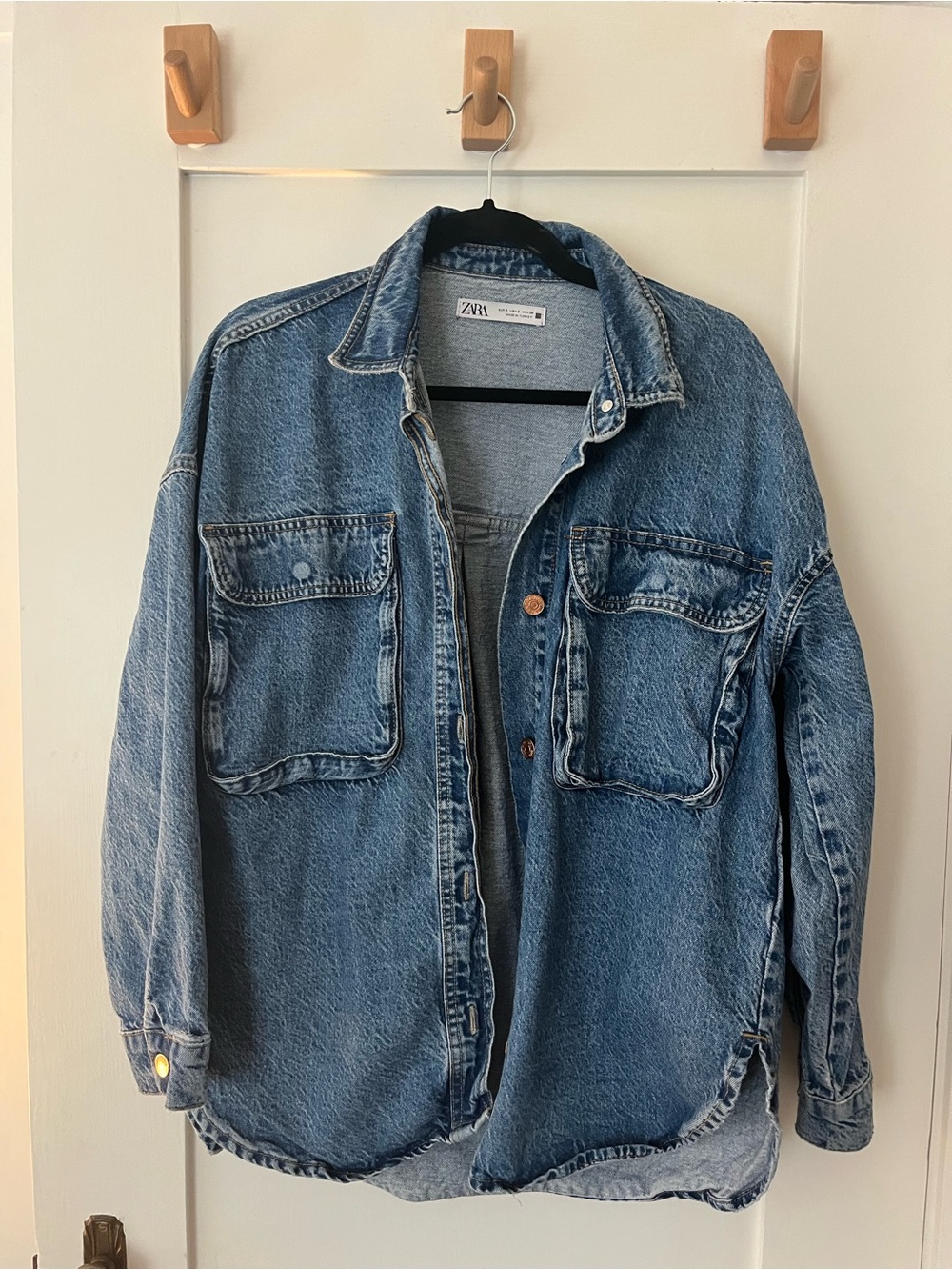 Zara Light Blue Denim Jacket